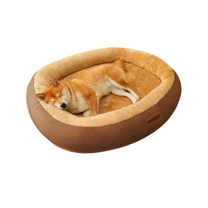 Lit Orthopédique pour Grand Chien Rond
